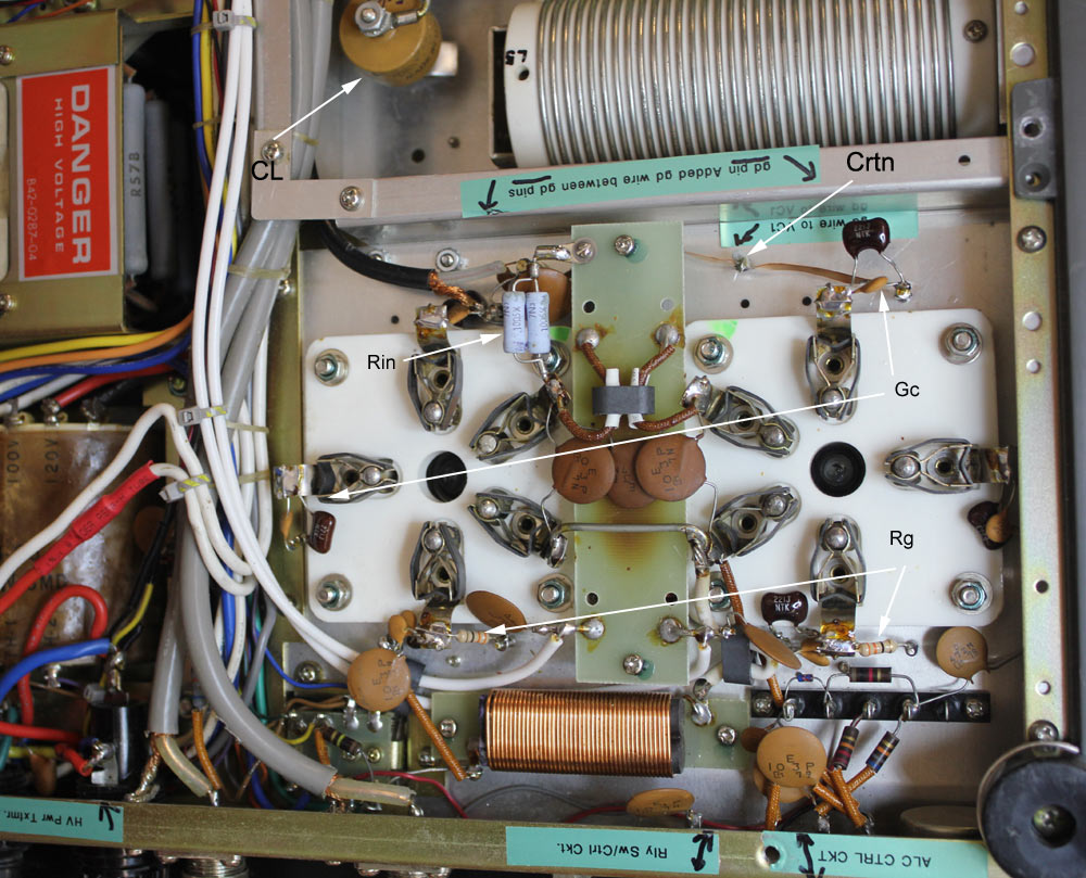 TL922 Amplfier TL-922 Kenwood Modifications